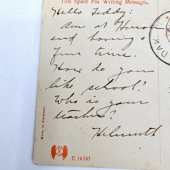 1909 Antique Postcard Live Stock Parade at South Dakota State Fair Huron SD - Picture 6 of 7